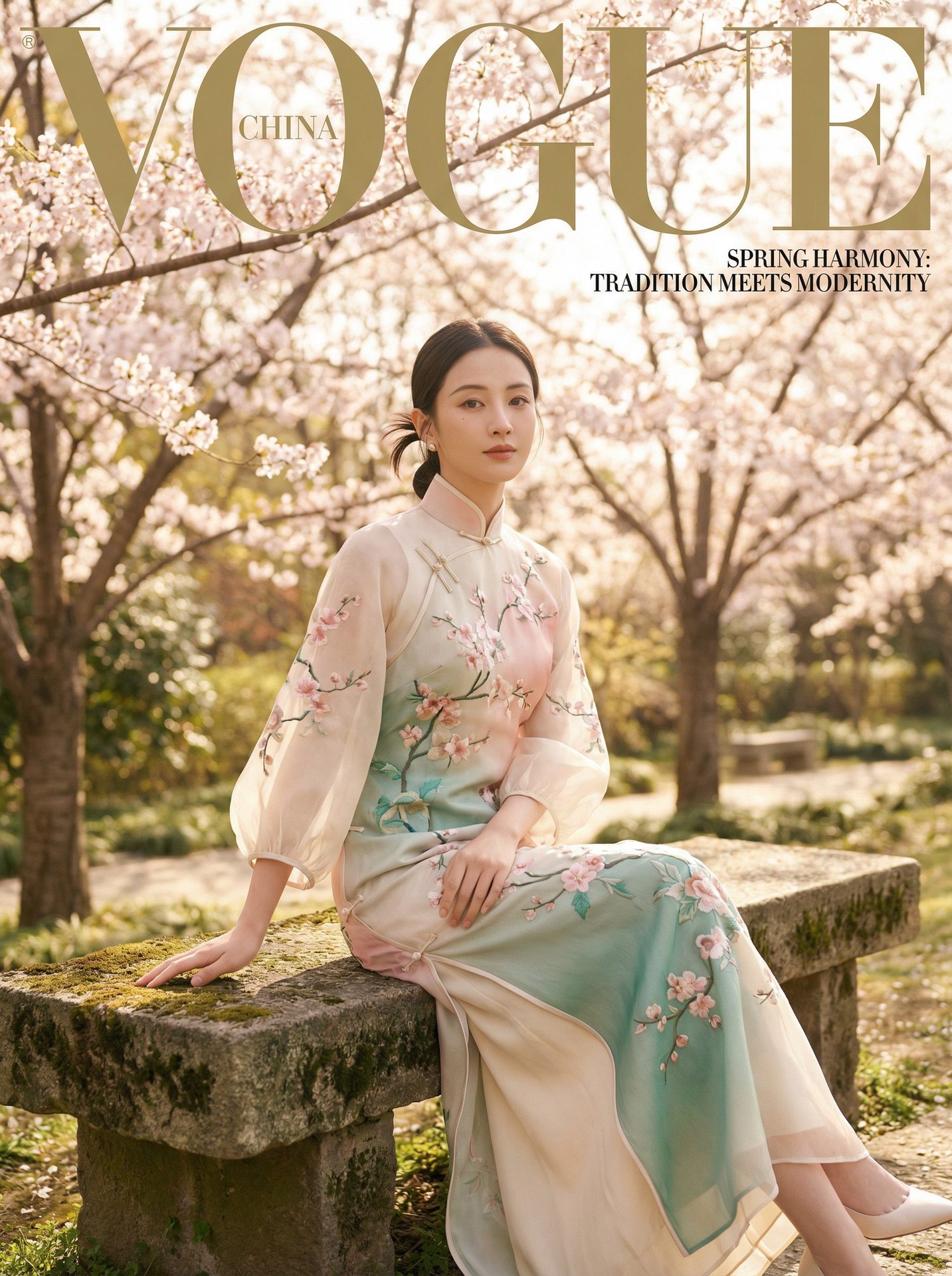 六合彩六合彩网红明星风格视频教程 | 国风旗袍写真演示